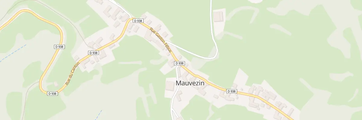 Plan du 13 Rue Gaston Fébus à Mauvezin