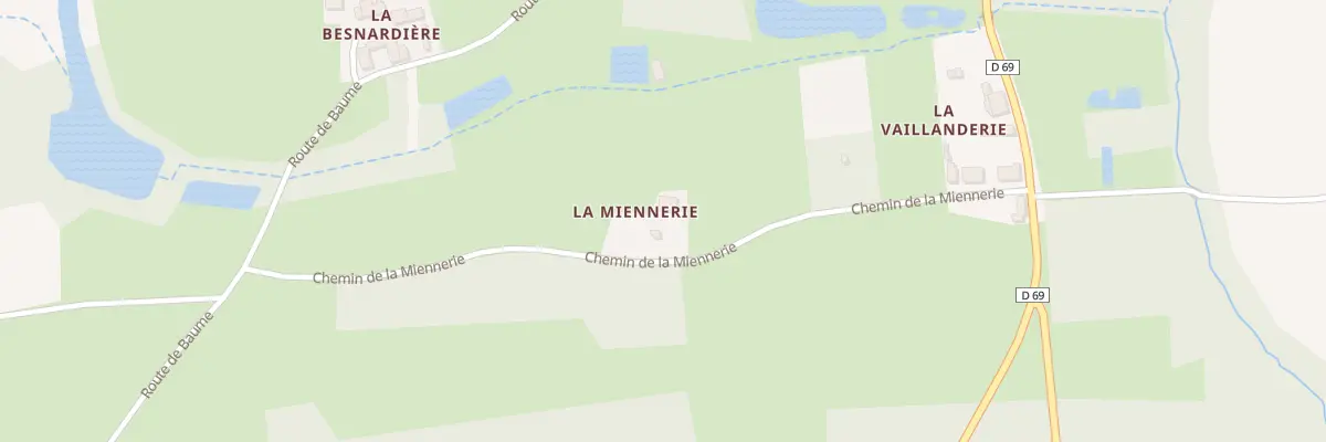 Plan du 20 Che de la Miennerie à Avrillé-les-Ponceaux