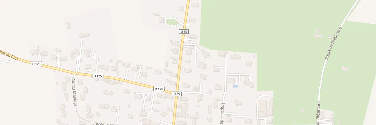 Plan du 22 Rue des Hautes Falaises à Angerville-l’Orcher