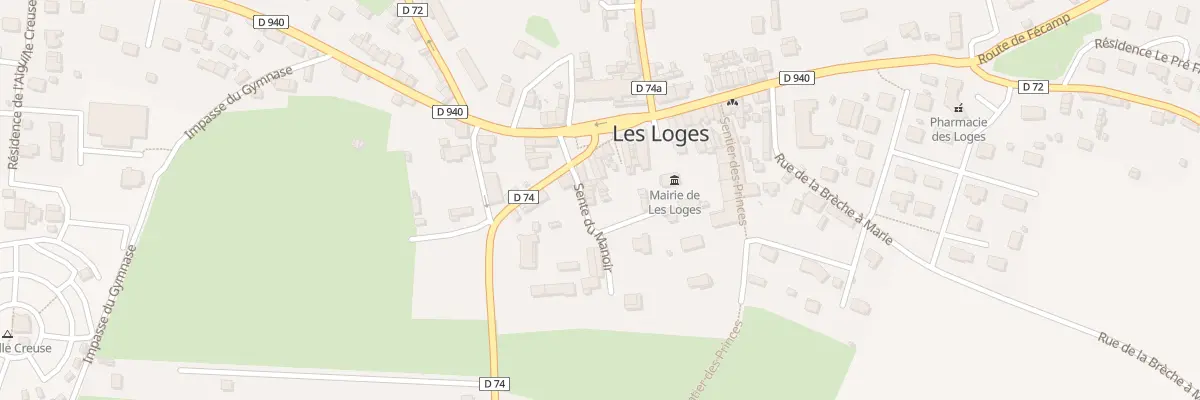 Plan du 3 Sen du Manoir aux Loges