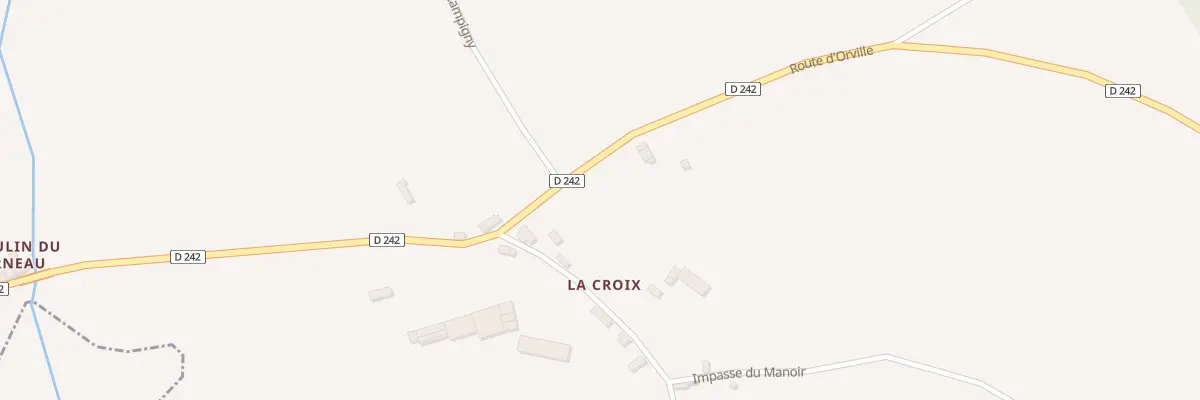 Plan du 9 Che des Londes à Sap-en-Auge