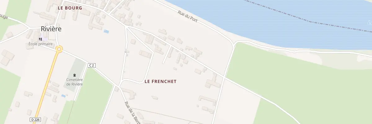 Plan du 10 Rue de la Varanne à Rivière