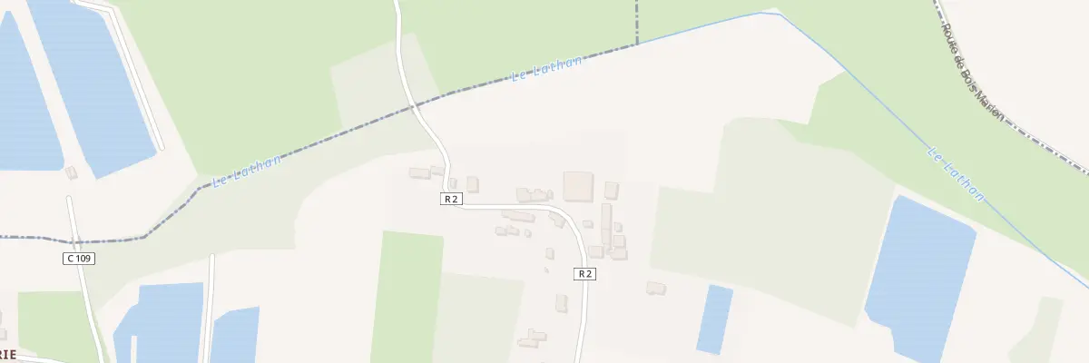Plan du 34 Rte de la Damnerie à Hommes