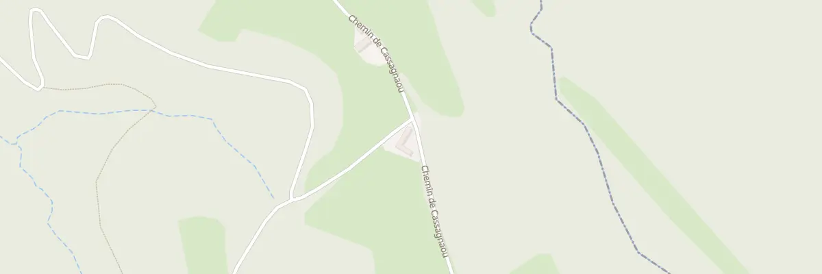 Plan du 3 Che de Cassagnaou à Ricaud