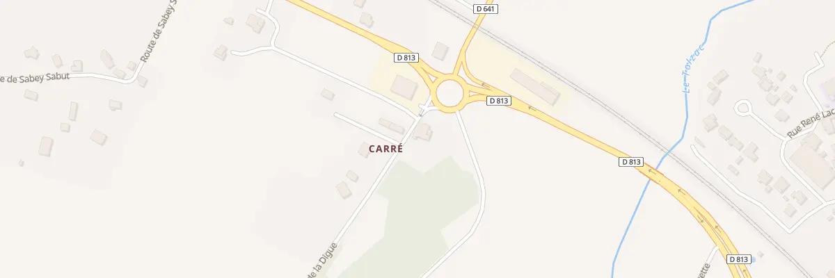 Plan du 9003 Carre à Fauillet