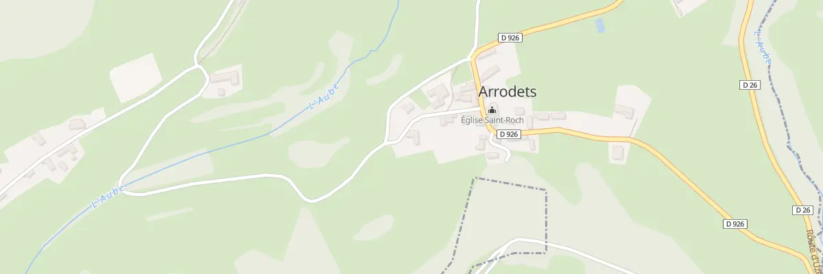 Plan du 5013 Le Village à Arrodets