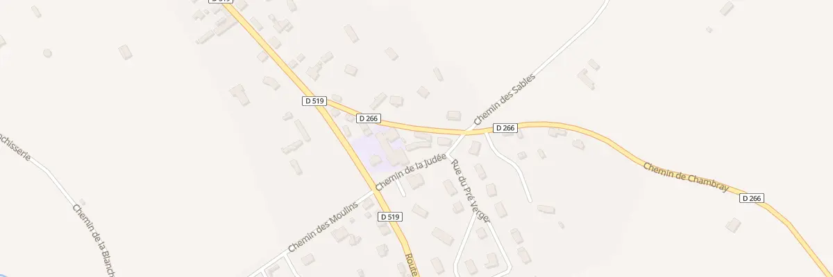 Plan du 90 Che de Chambray à Glos