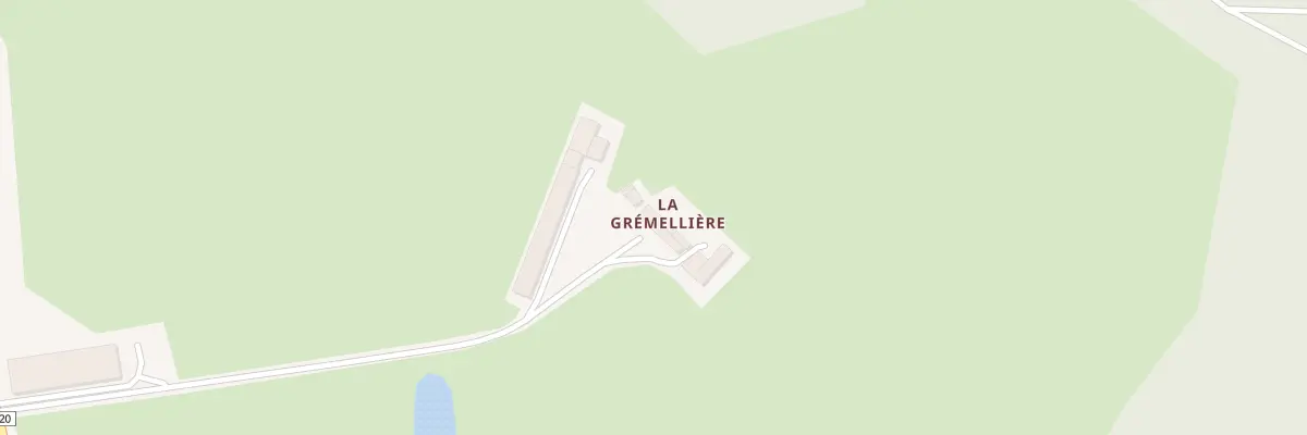Plan du 5010 La Gremelliere à Courcebœufs