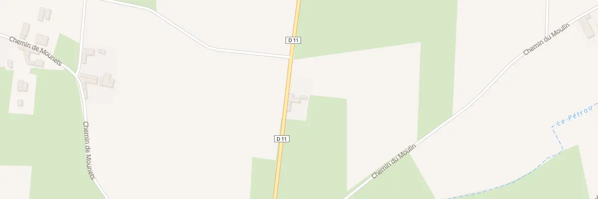 Plan du 12 Rte de Capvern à Estampures