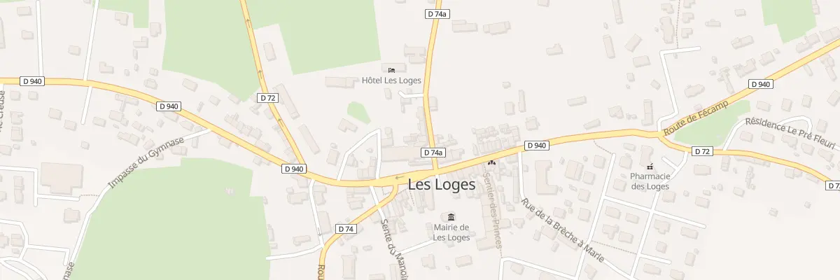 Plan du 33 Rue de la Gare aux Loges
