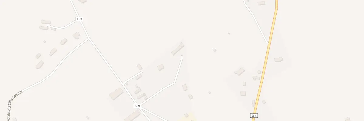 Plan du 43 Les Epinettes à Merlerault-le-Pin