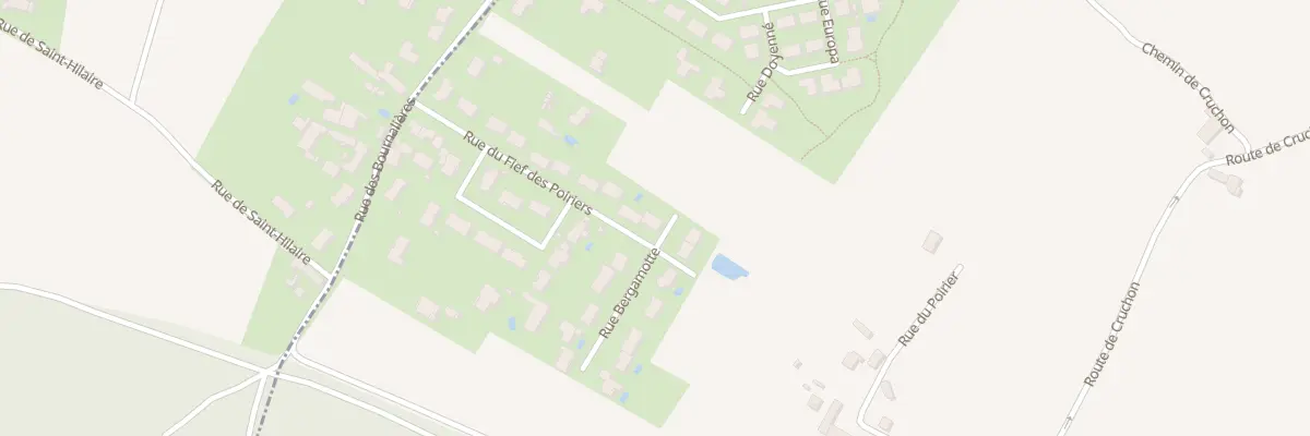 Plan du 17 Rue du Fief des Poiriers à Biard