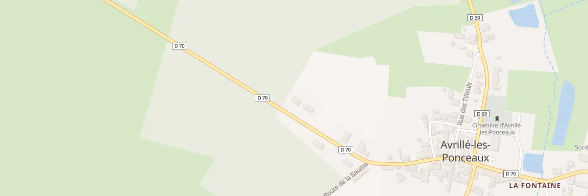 Plan du 36 Rue des Douves à Avrillé-les-Ponceaux