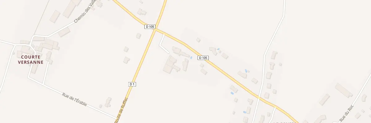 Plan du 4 Imp du Manoir à Saint-Gaudent