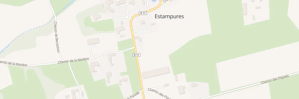 Plan du 4 Rte de Capvern à Estampures