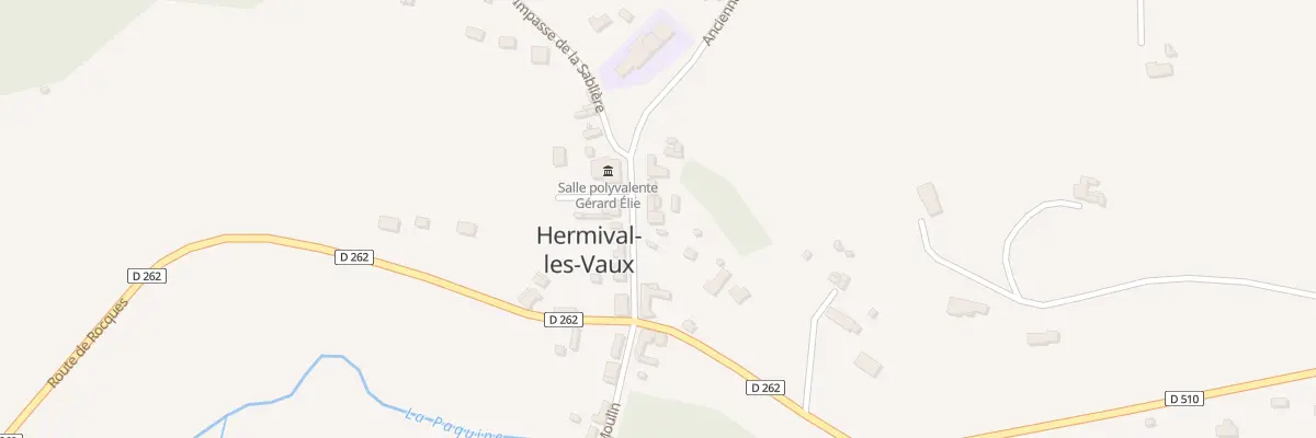 Plan du 8 Rue de la Mairie à Hermival-les-Vaux