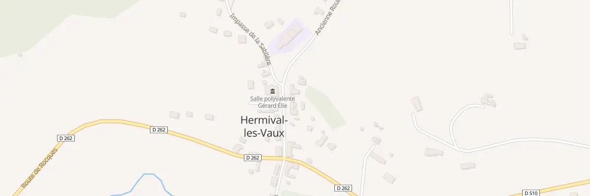 Plan du 12 Rue de la Mairie à Hermival-les-Vaux