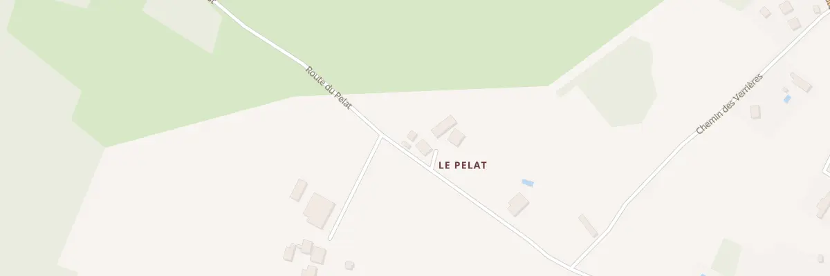 Plan du 39 Le Pelat à Saint-Michel-de-Double