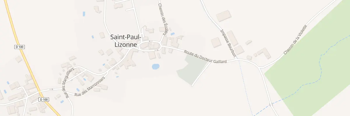 Plan du 76 Rue Gastaudias à Saint-Paul-Lizonne