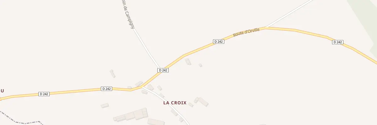 Plan du 3731 Rte d’Orville à Sap-en-Auge