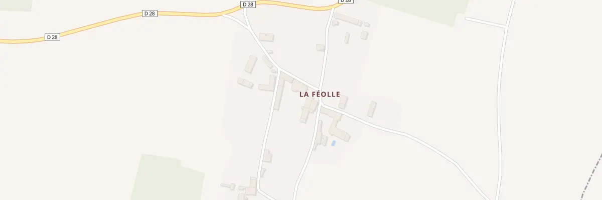 Plan du 5071 La Feolle à Blanzay