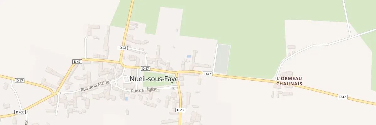 Plan du 9 Rue de la Forge à Nueil-sous-Faye