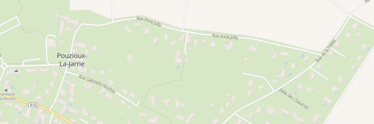 Plan du 40B Rue Anne Jolly à Vouneuil-sous-Biard
