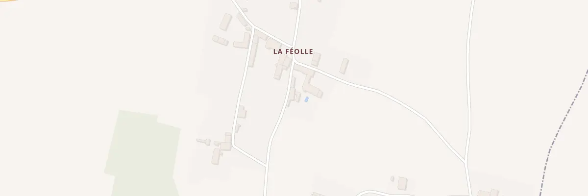 Plan du 23 La Feolle à Blanzay