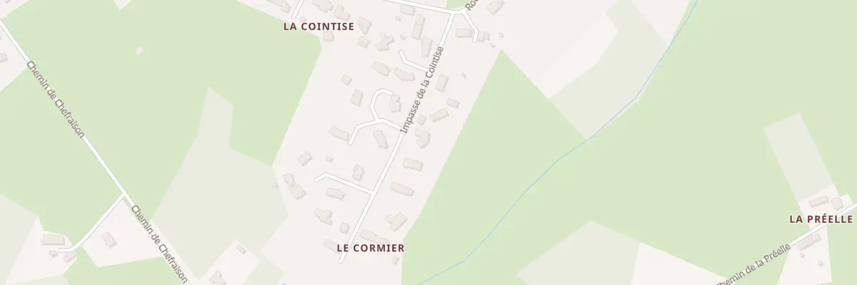 Plan du 56 Imp de la Cointise à Changé