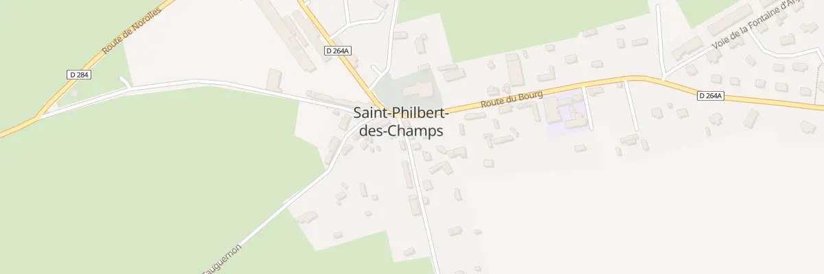 Plan du 25 Rte d’Hermival les Vaux à Saint-Philbert-des-Champs