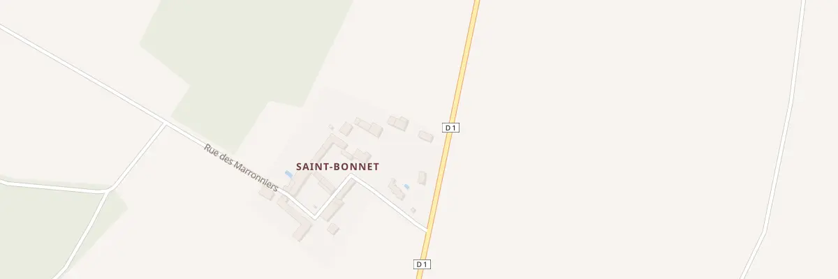 Plan du 9 Rte de Civray à Saint-Gaudent