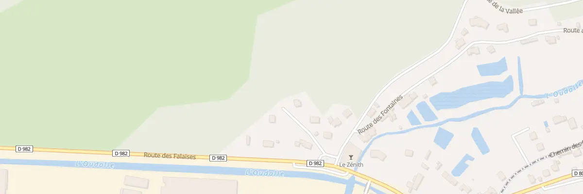Plan du 96 Imp des Falaises à Oudalle