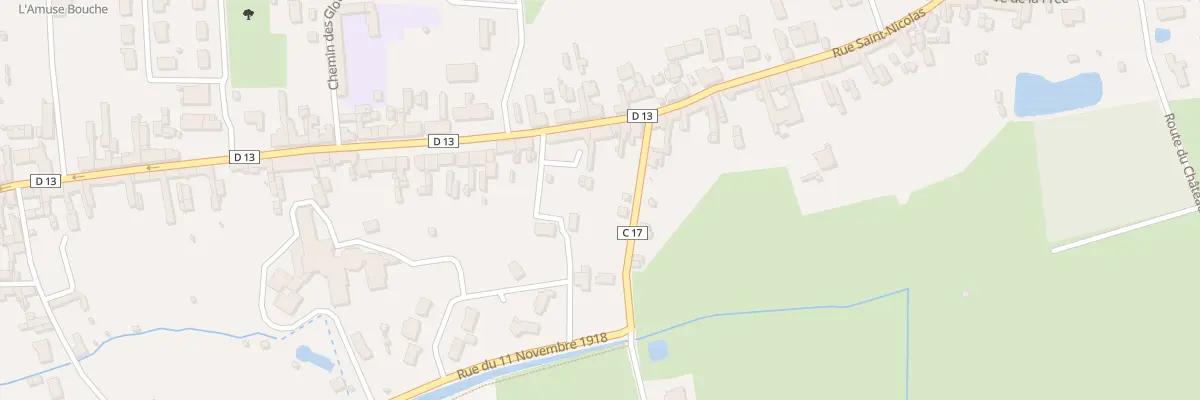 Plan du 4 Rue Saint Nicolas à Mayet