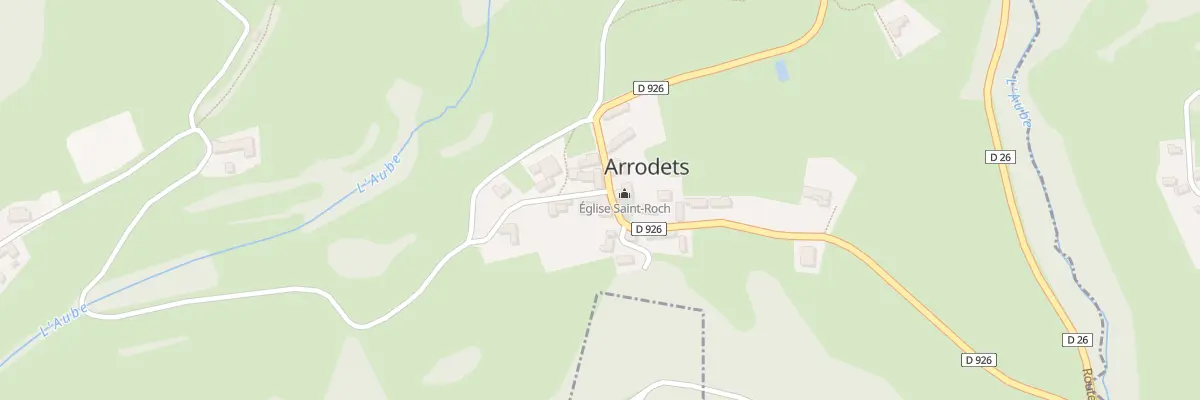 Plan du 5018 Le Village à Arrodets