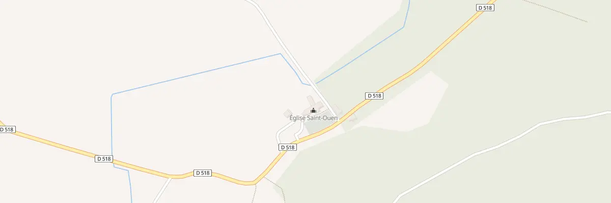 Plan du 1 All de l’Abbé Broquet à Aunay-les-Bois
