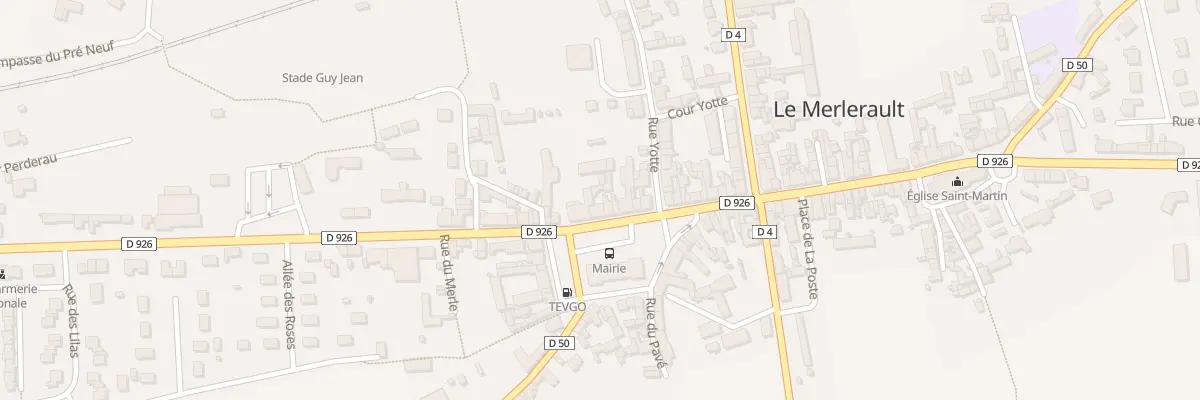 Plan du 12A Pl de l’Hôtel de Ville à Merlerault-le-Pin