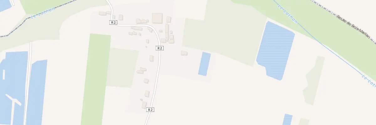 Plan du 22 Rte de la Damnerie à Hommes