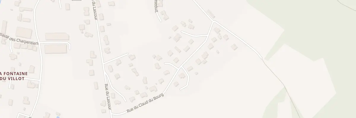 Plan du 11 Rue du Claud du Bourg à Angoulême