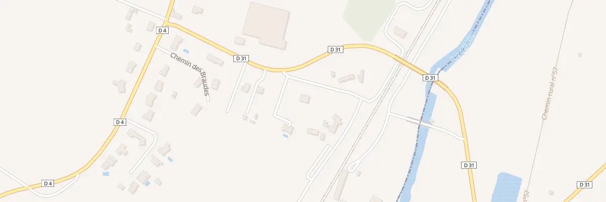 Plan du 14 Rte de Danlot à Vivonne