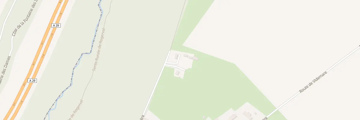 Plan du 260 Che de la Lisière à Oudalle