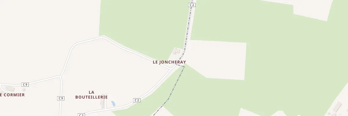 Plan du 1 Le Joncheray à Congé-sur-Orne