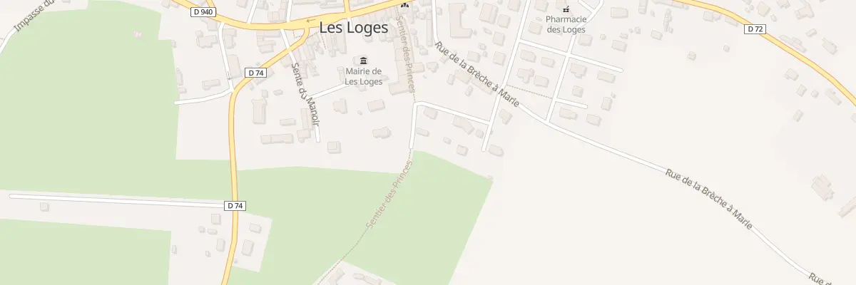 Plan du 11 Sen des Princes aux Loges