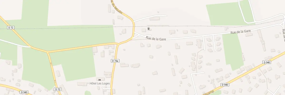 Plan du 310 Rue de la Gare aux Loges