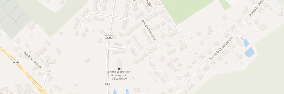 Plan du 13 Rue des Bruyères à Écommoy