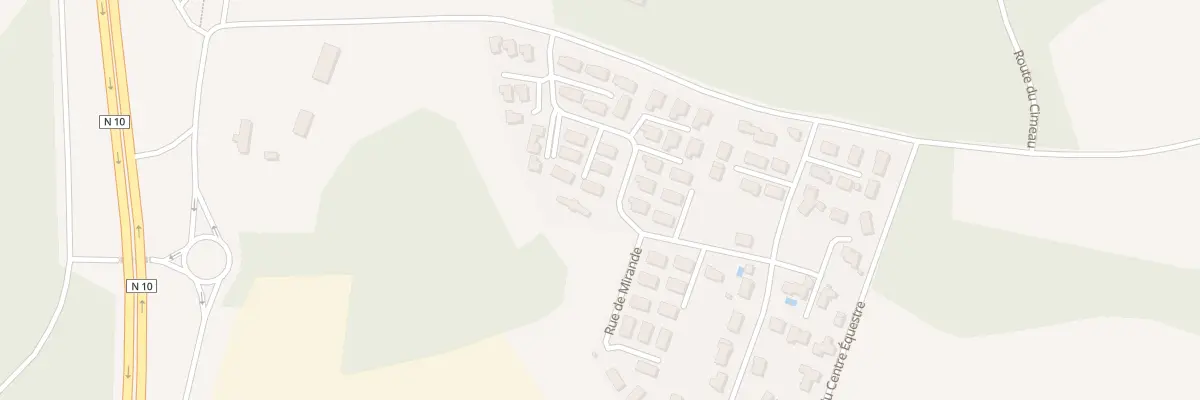 Plan du 10T Rue Pere Henri de Laulanie à Ligugé