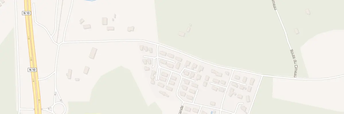 Plan du 1B Rue Pere Henri de Laulanie à Ligugé