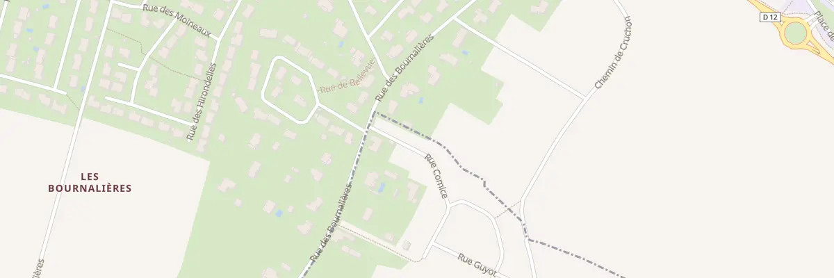 Plan du 5 Rue Comice à Biard