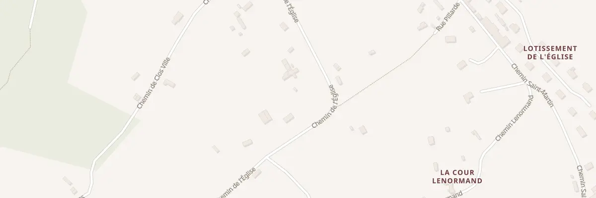 Plan du 1250 Che de l’Église au Mesnil-Guillaume