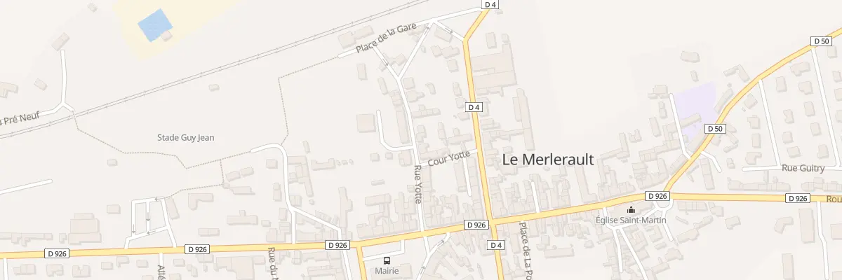 Plan du 17 Rue Yotte à Merlerault-le-Pin