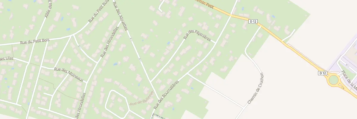 Plan du 7 Rue des Pépinières à Vouneuil-sous-Biard